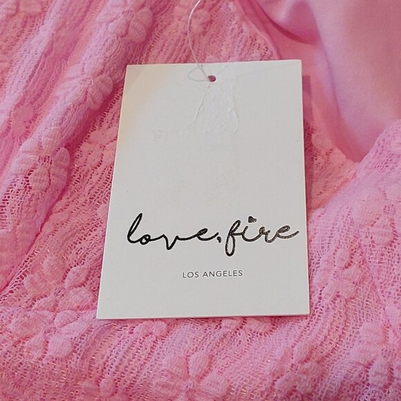 LOT of 3 Love Fire Knit Asymmetrical Tiered Tank Tops Jr.'s Size S/P - Picture 10 of 16